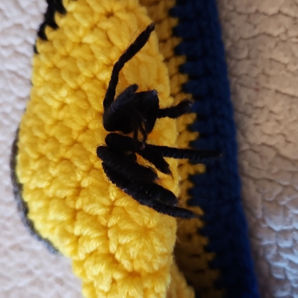 Handmade Minions Crochet Beanie Hat - Picture 3 of 6